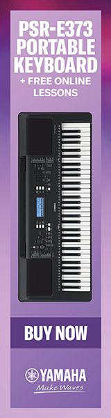 banner Yamaha PSR E373